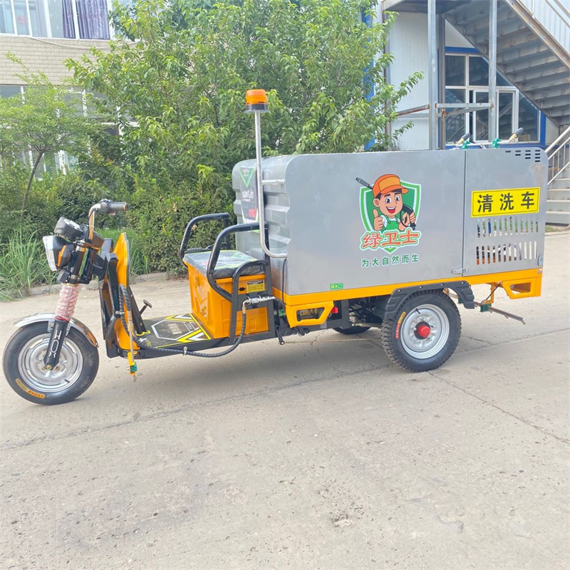 深水埗电动高压冲洗车CX700A（不锈钢箱体）