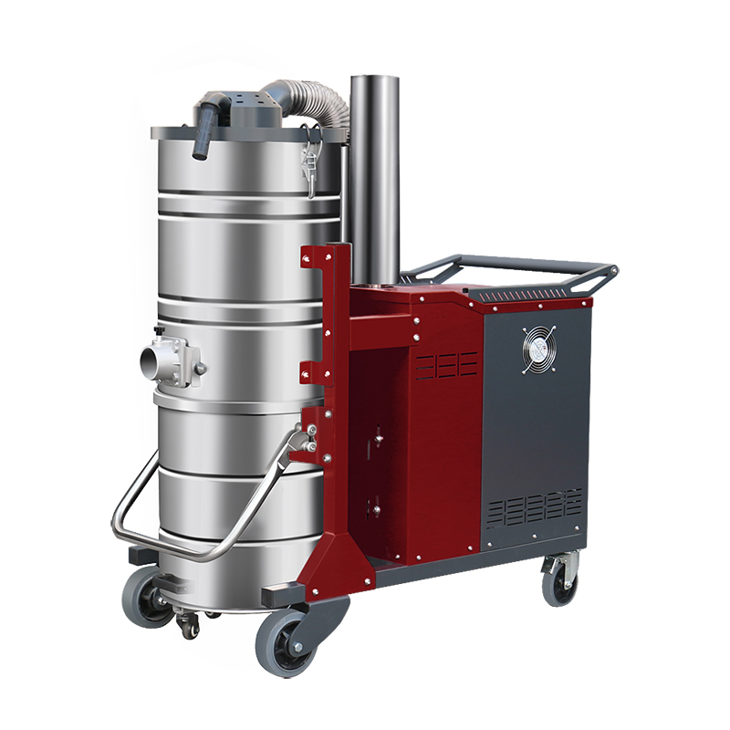 深水埗坦洁380V 双桶手动反吹工业吸尘器X8系列